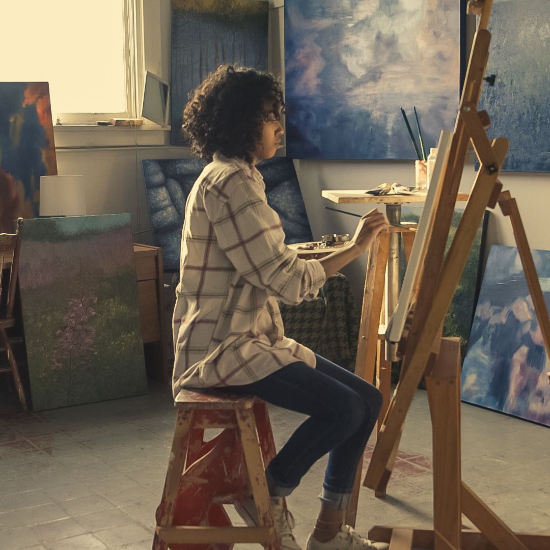 Como produzir uma Arte Abstrata - Ilustras Cursos