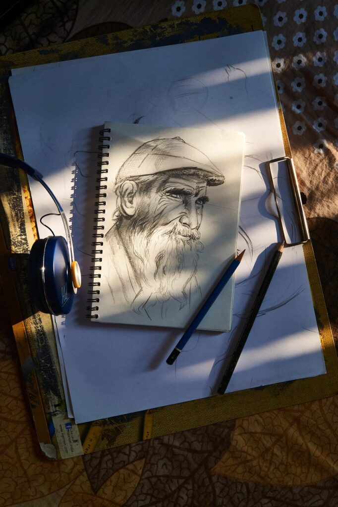 art, drawing, artist, creativity, sutej, pencil